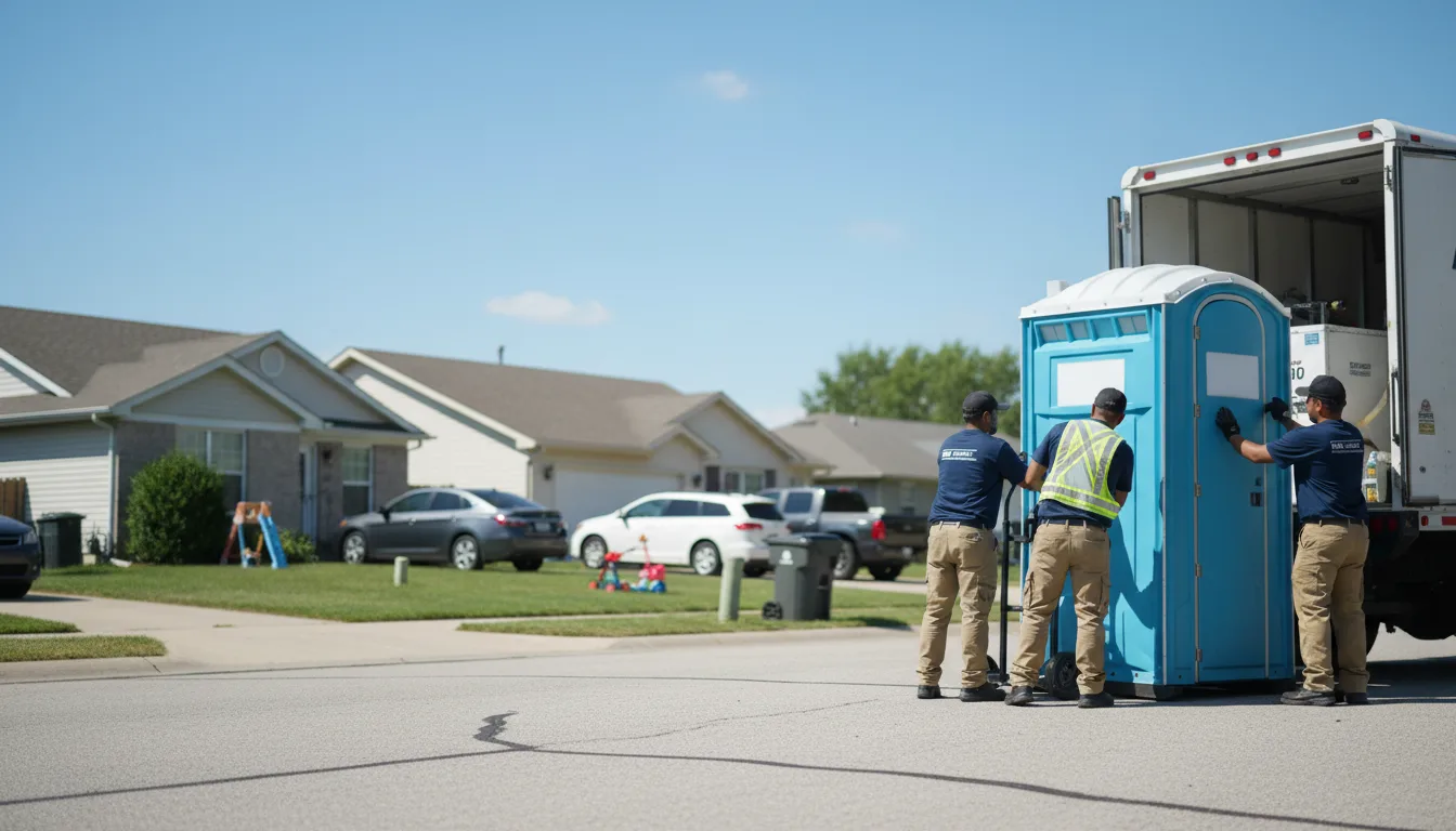 Standard Porta Potty Rentals in Benton, WI near me